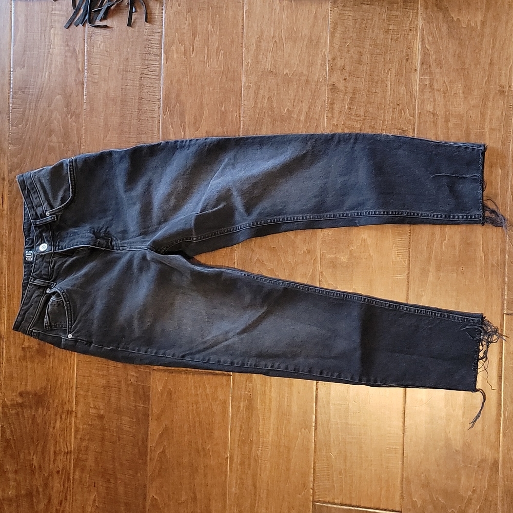 BDG highrise denim in washed black